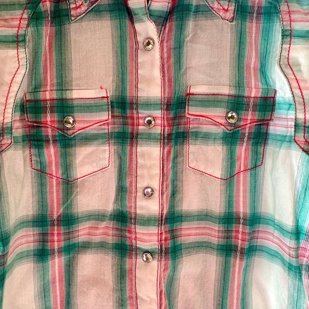 Girls Rock 47 Western Shirt Size Small - Picture 6 of 8